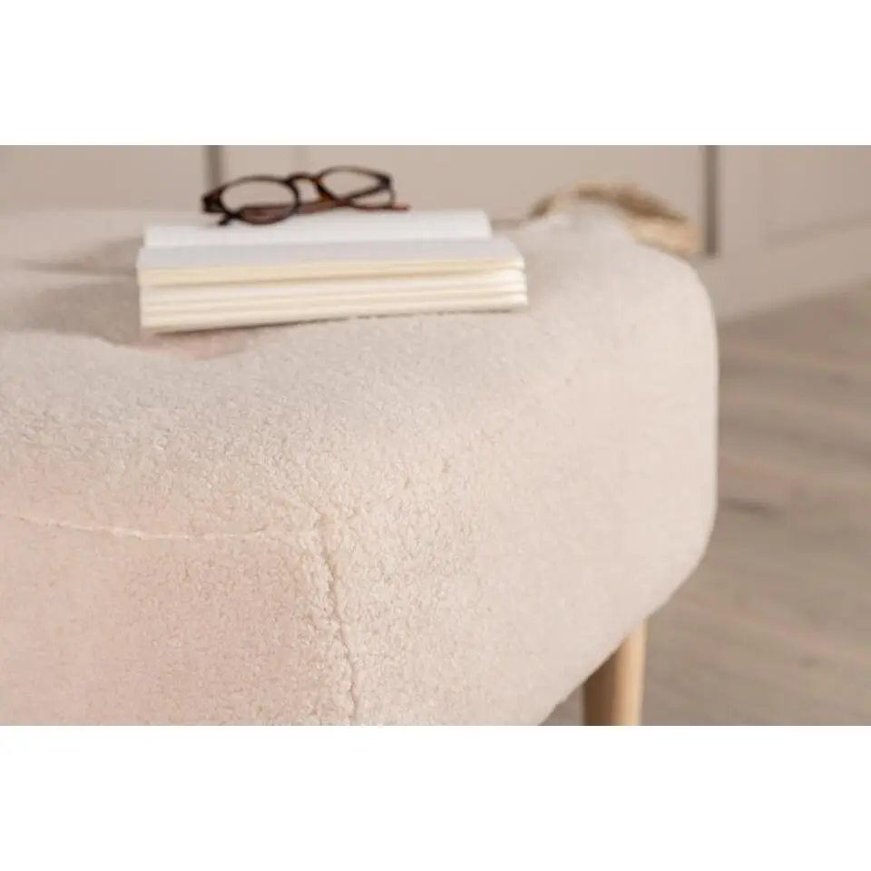 Svea - Kai poef - teddy - beige