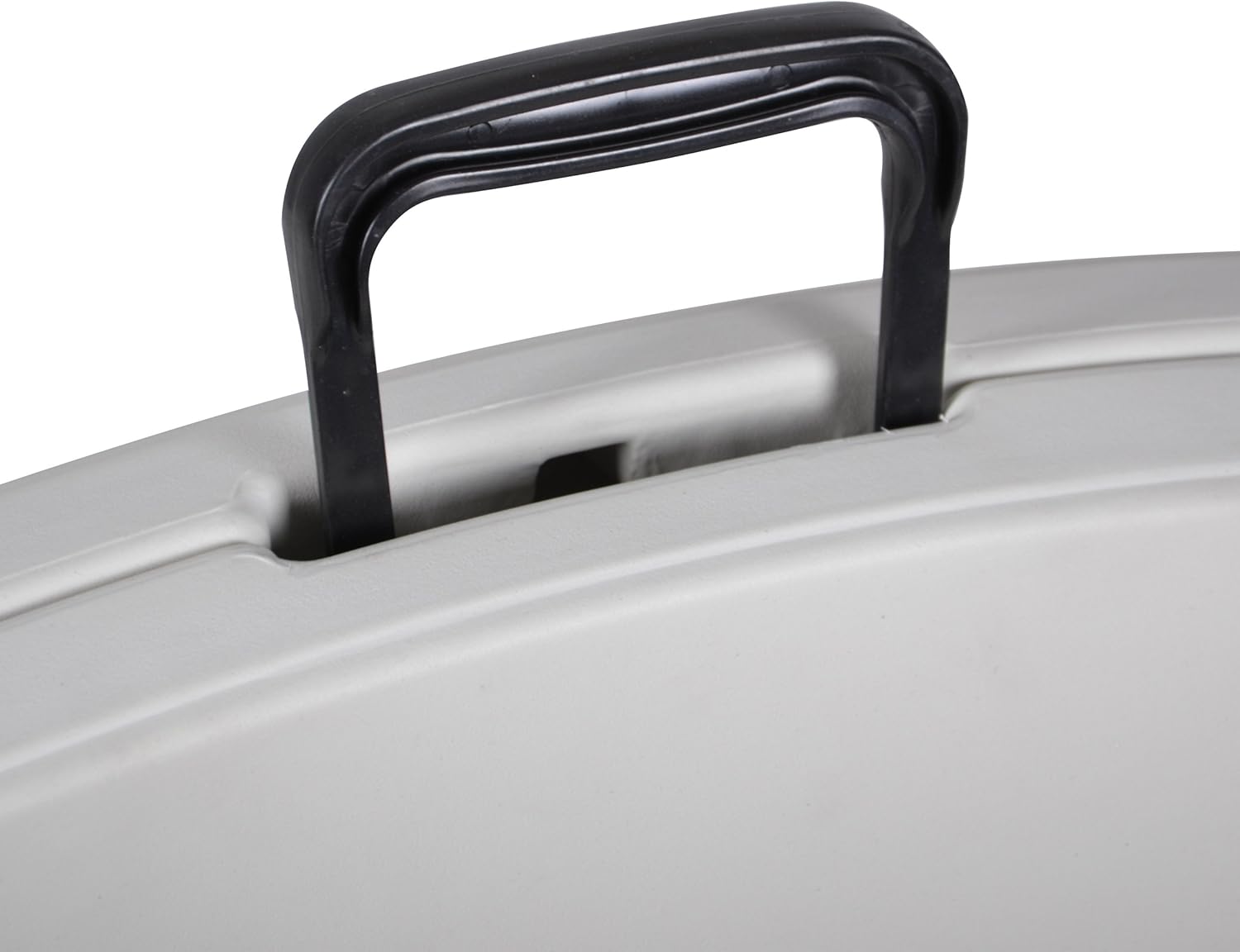 Nexos Trading Klapptisch rund 160 cm x 75 cm klappbar weiß Gartentisch Partytisch bis 8 Personen 20 kg pflegeleicht robust