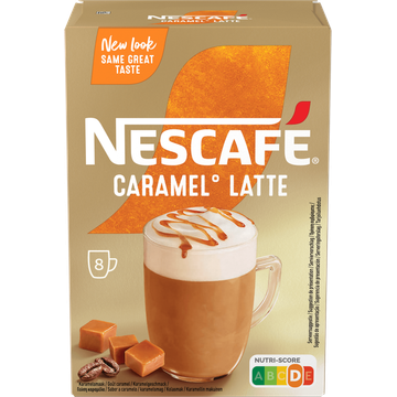 Nescafé Karamelsmaak Latte 8 x 17 g
