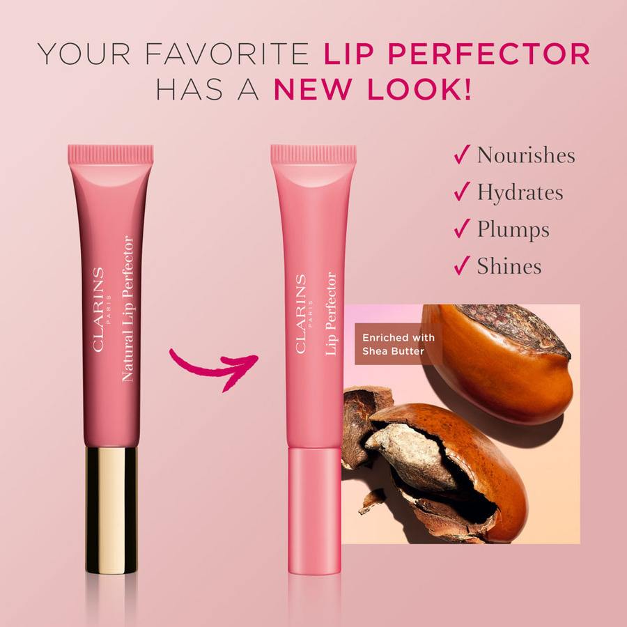 Clarins Instant Light Natural Lip Perfector #06 Rosewood Shimmer 12ml