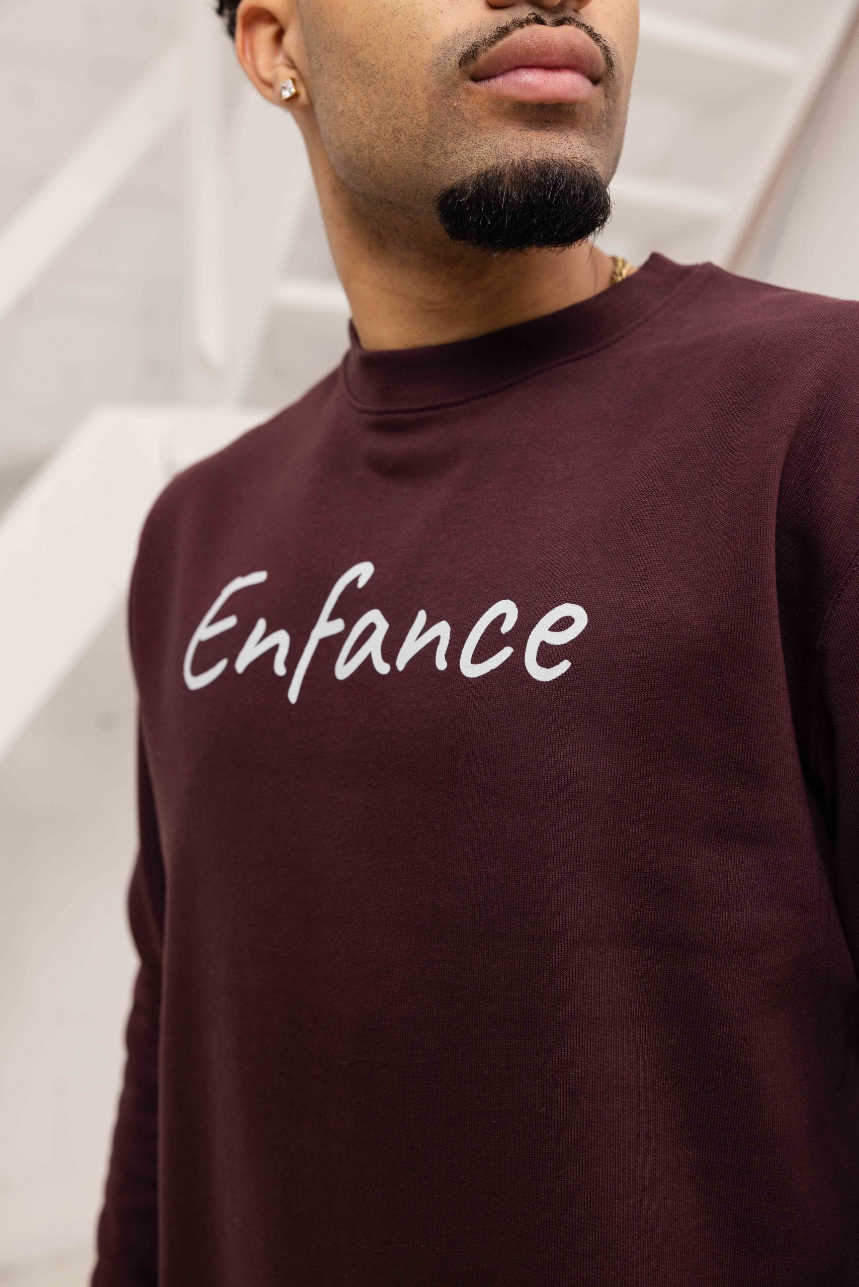 Enfance From Space Sweater Heren Rood