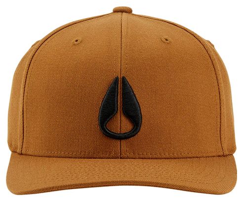 Casquette Unisexe Nixon Deep Down FF Athletic Fit Marron/Noir