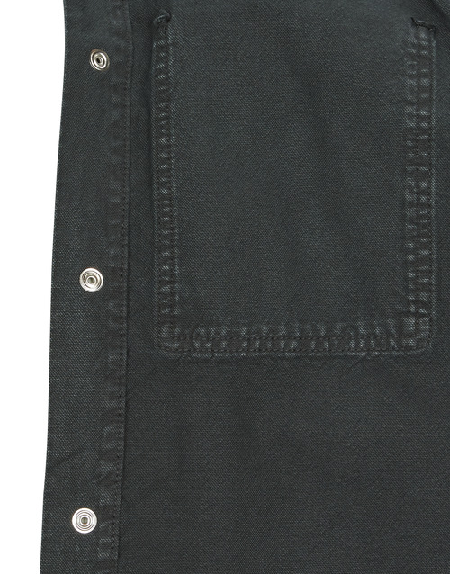 Calvin Klein Jeans - CANVAS RELAXED LINEAR SHIRT - Noir