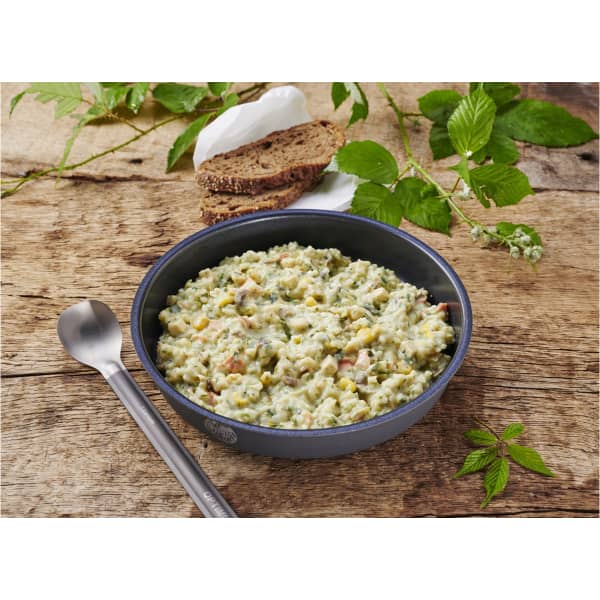 Repas lyophilisé TREK'N EAT POULET A LA CREME RIZ LEGUMES 145G