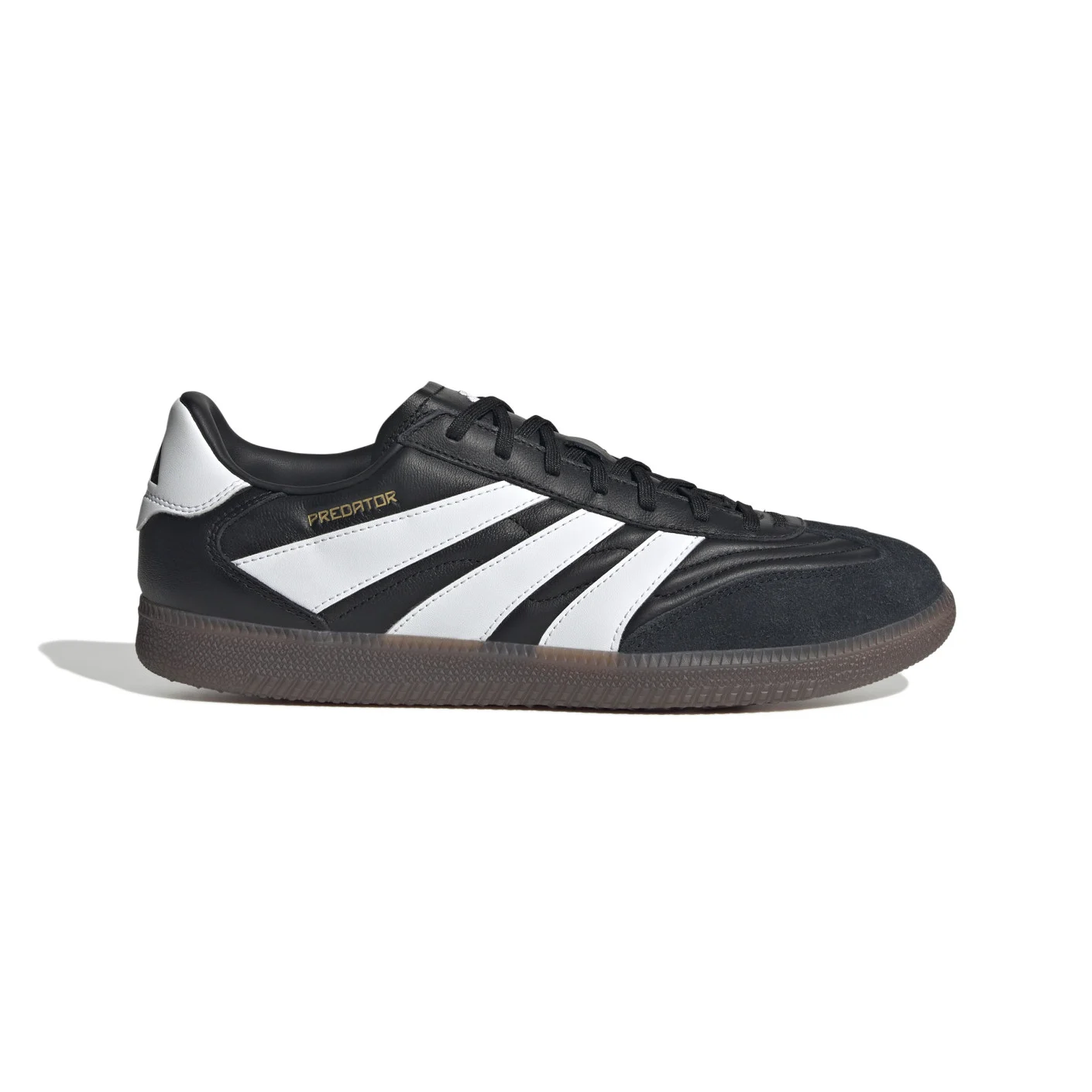 Adidas Predator Freestyle Zaalvoetbalschoenen (IN) Zwart Wit Bruin