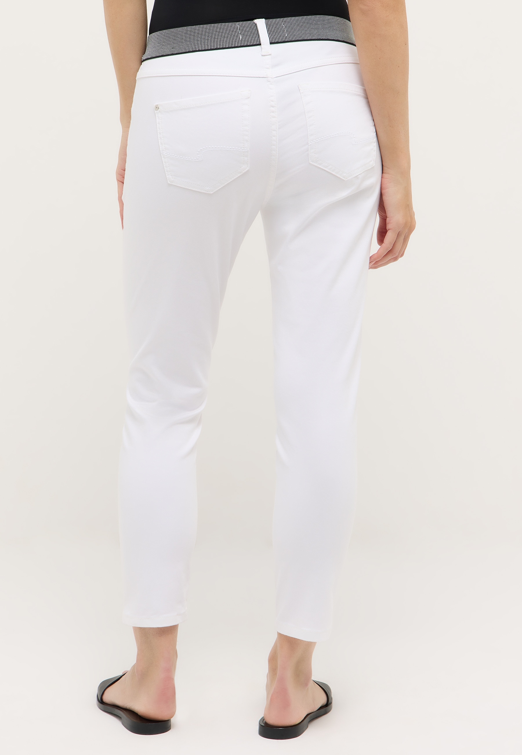 ANGELS 7/8-Hose »ORNELLA SPORTY«  mit auffälligem Bund