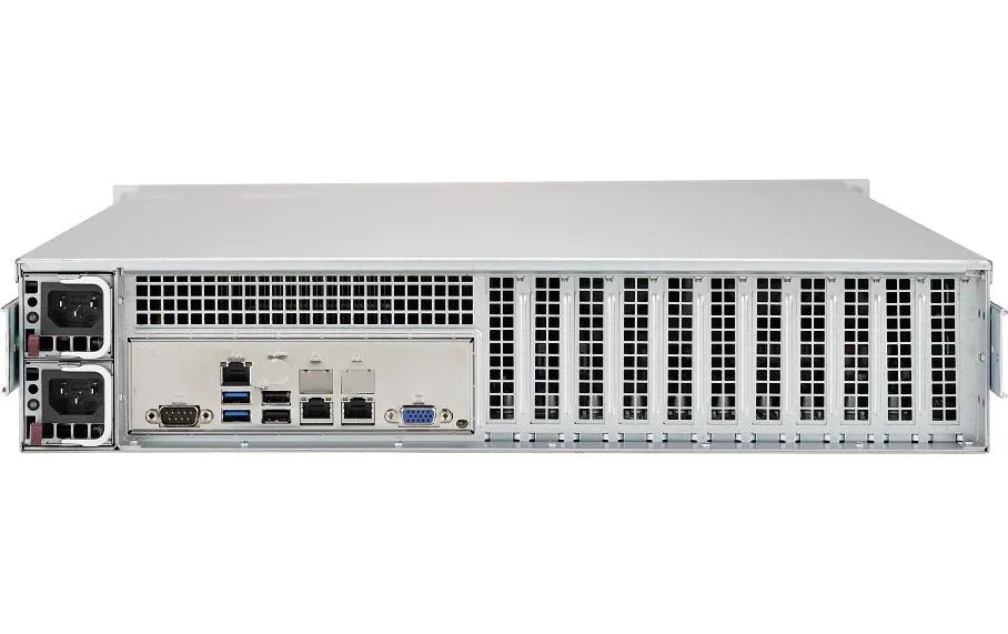 SuperChassis 213XAC-R1K05LP<br>2U Rackmount Chassis mit 16x 2.5
