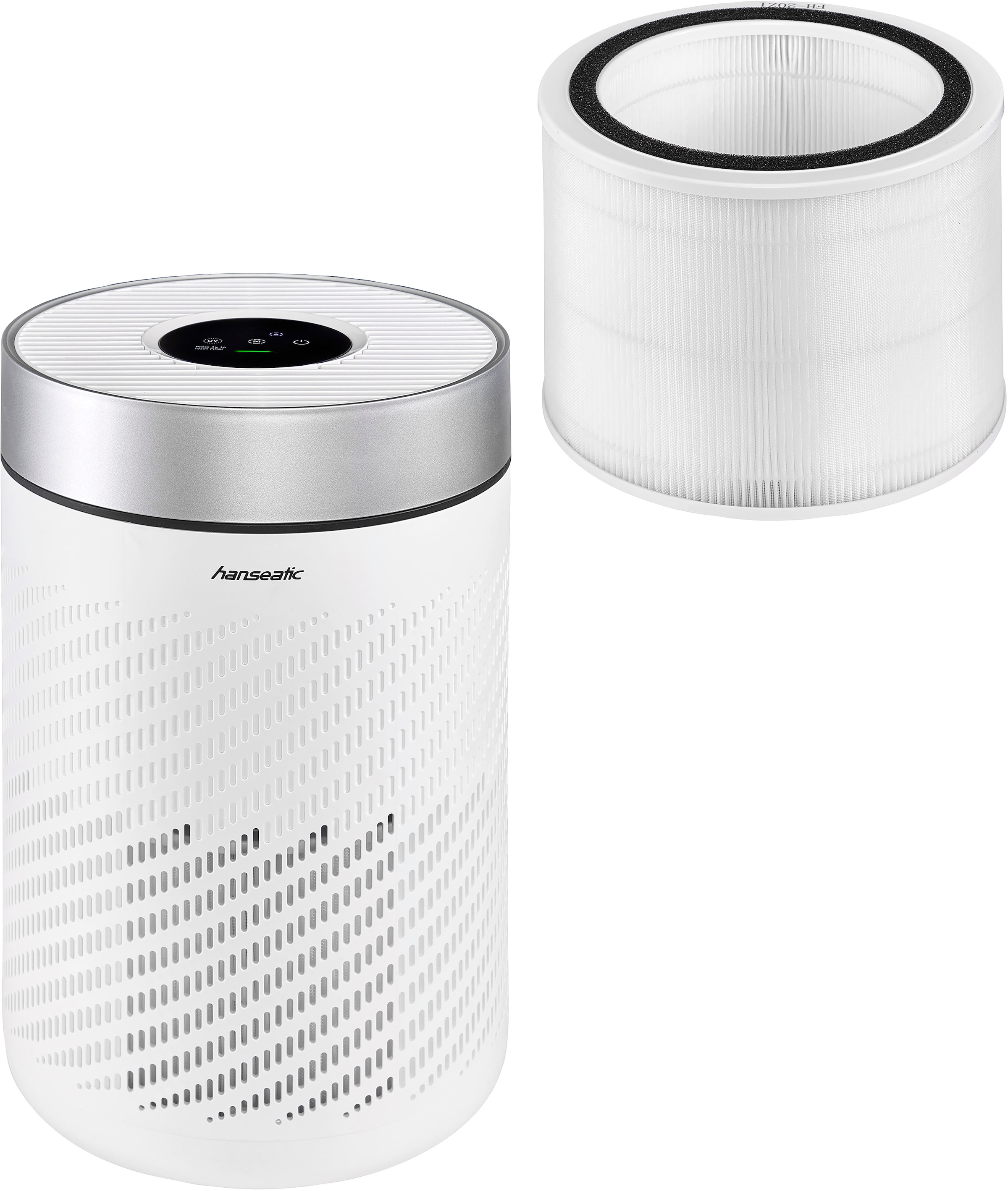 Hanseatic Luftreiniger »»KJ250«« für 65 qm Räume 22W, Top Filterstystem für Allergiker mit Ionentechnologie