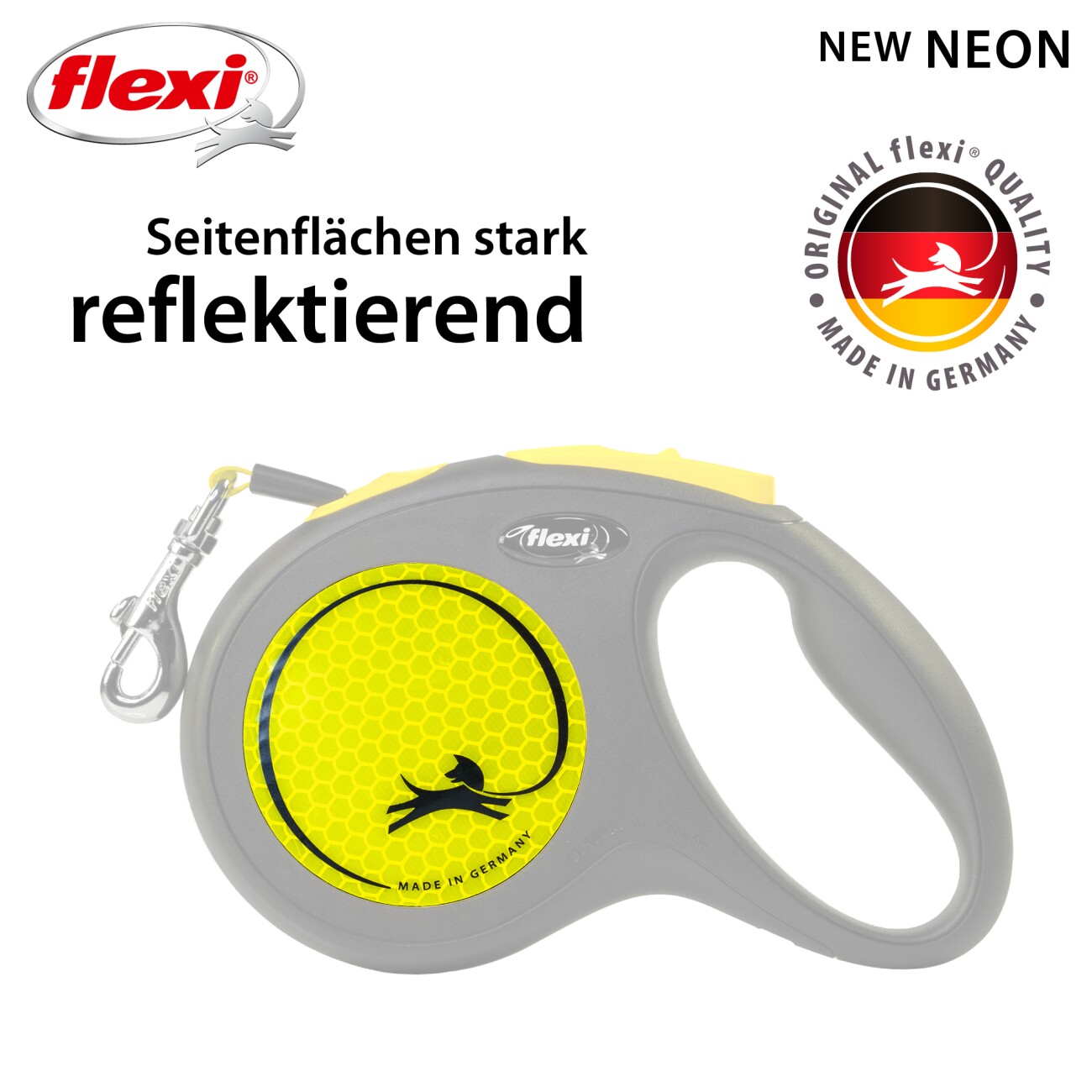 Flexi New Neon Gurt neon M