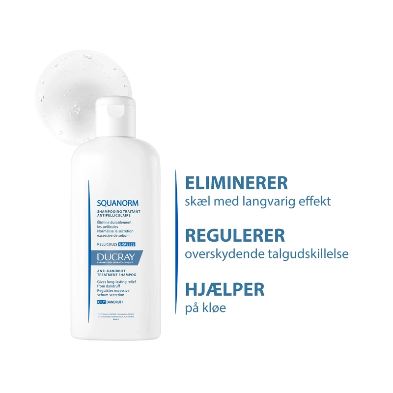 DUCRAY Squanorm Oily Dandruff Shampoo 200 ml