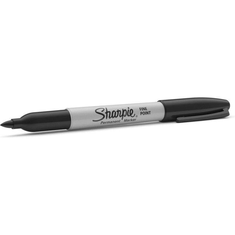 Pack de 20 marqueurs permanent Sharpie noir + 4 offerts