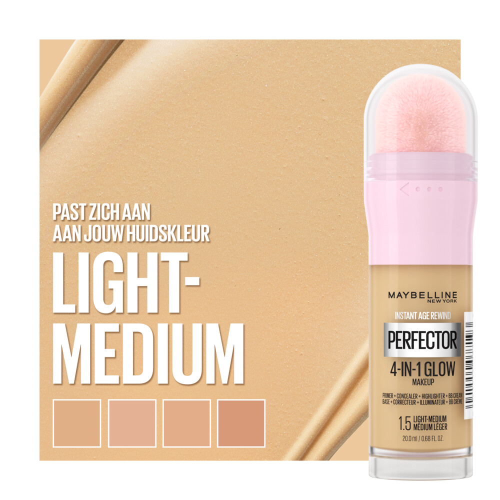 Maybelline Instant Anti-Age Perfector 4-in-1 Glow Concealer 1.5 Light Medium 20 ml