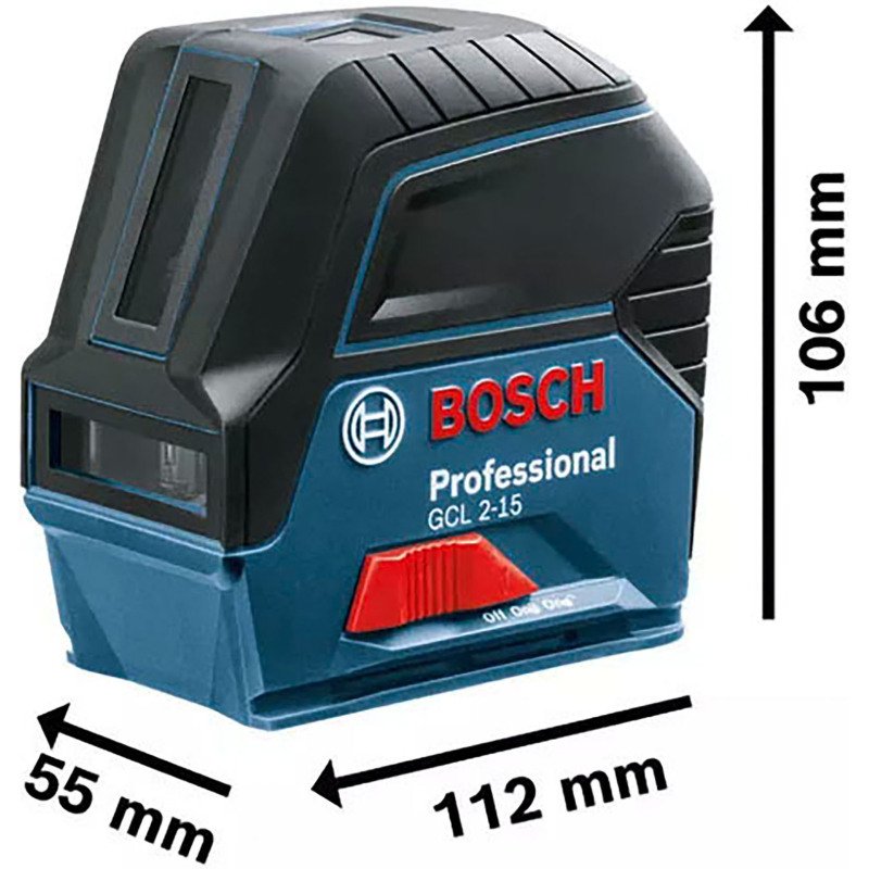 Laser Combiné Bosch Professional GCL 2-15 + Support RM 1