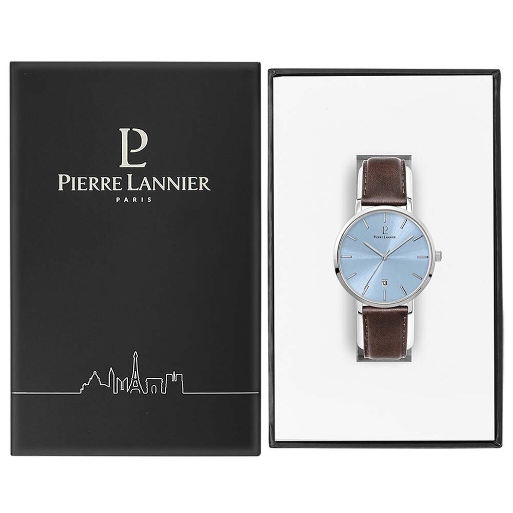 Montre Pierre Lannier Collection Echo Bleu