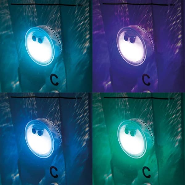 INTEX LED-lys til boblebad flerfarget 28503
