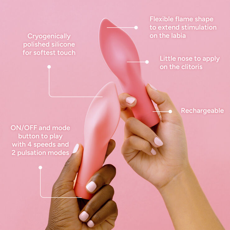 Smile Makers The Firefighter Klitoris Vibrator Pink