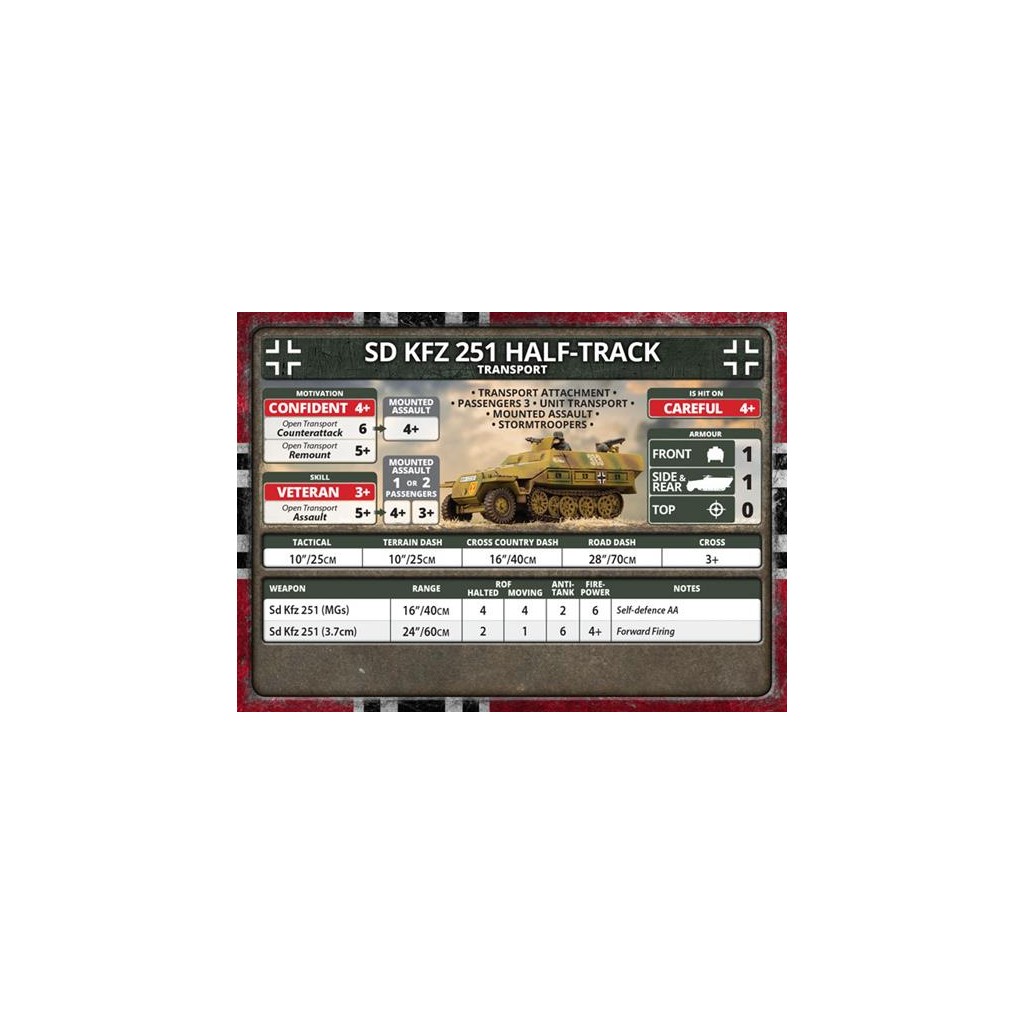 Flames of War - Sd Kfz 251 Platoon