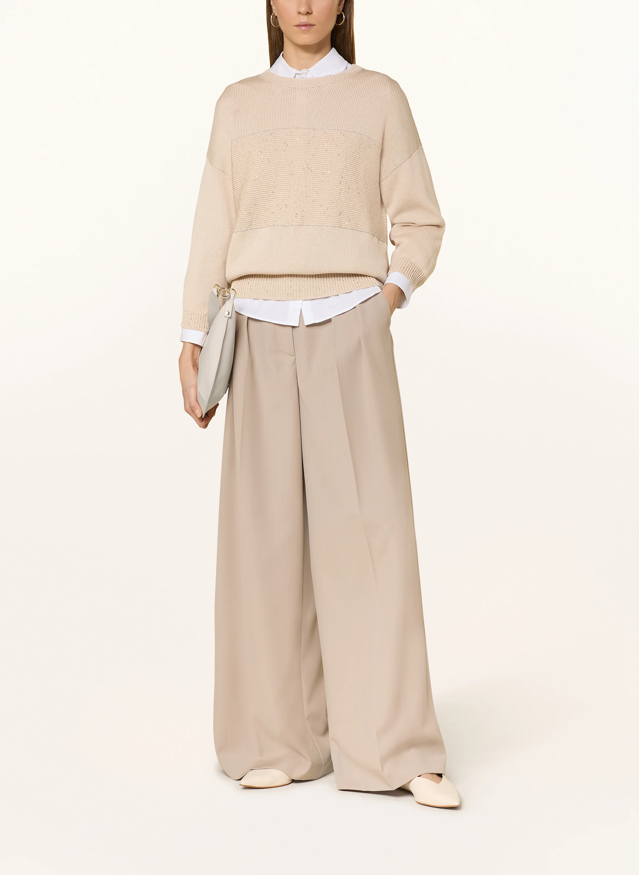 PESERICO Pullover mit 3/4-Arm