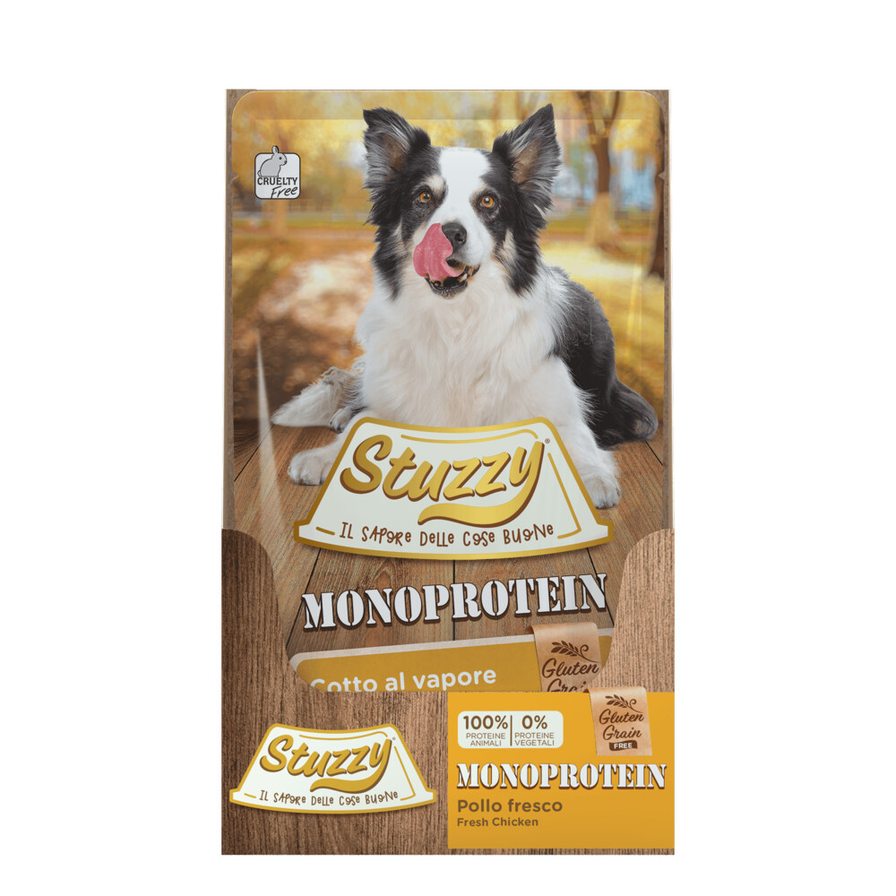 Stuzzy Hondenvoer Monoprotein Graanvrij Kip150 gr