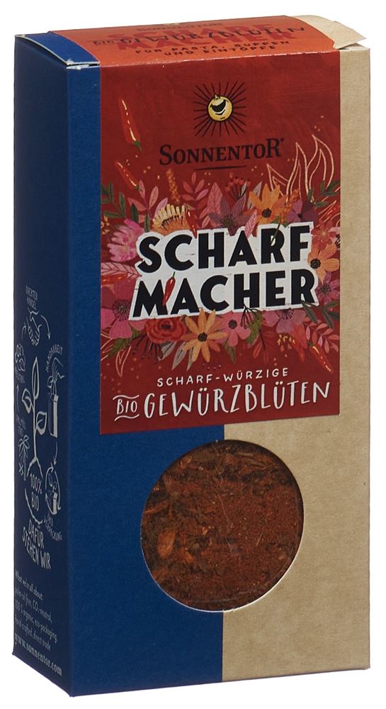 SONNENTOR Scharfmacher Gewürz Mischung BIO 30 g