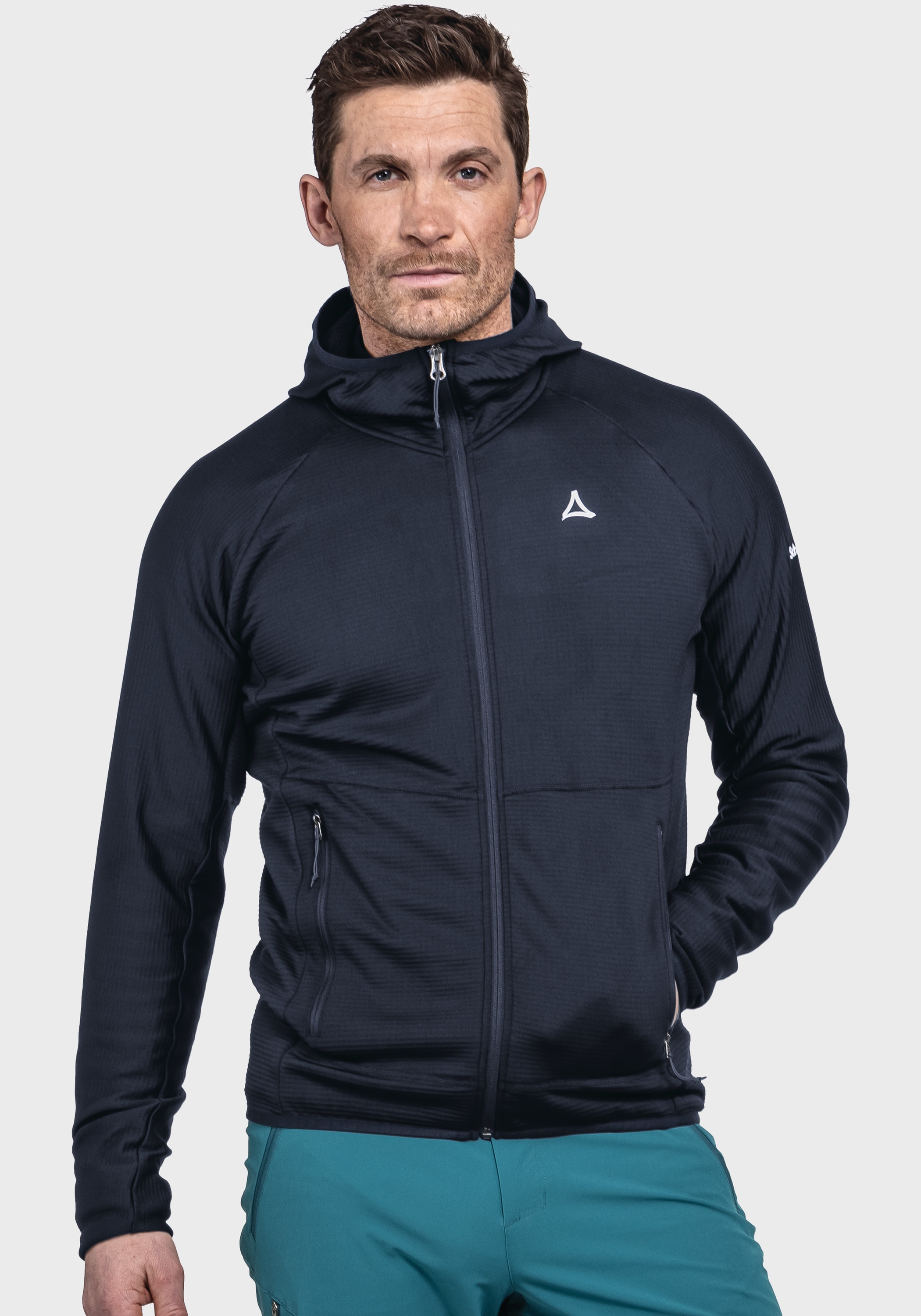 Schöffel Fleecejacke »Hiking Fleece Hoody Style Cascata MNS« mit Kapuze