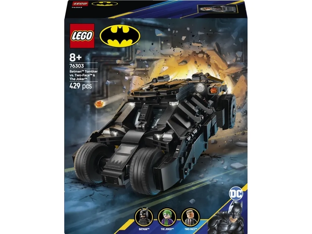 LEGO Super Heroes DC 76303 Batmans™ Tumbler mod Two-Face™ og Jokeren