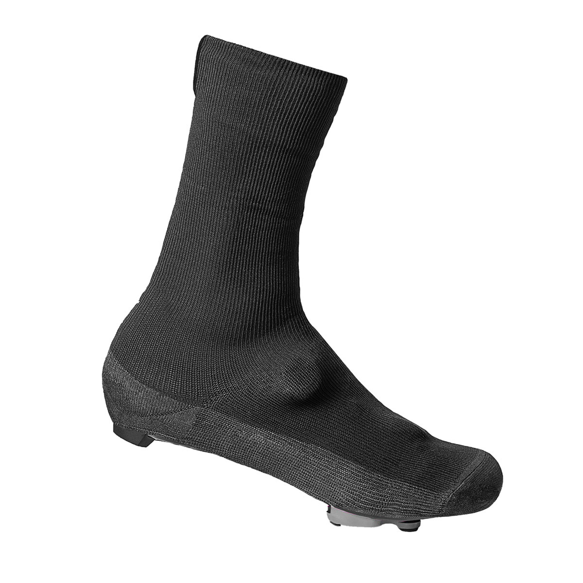 GripGrab Flandrien Waterproof Knitted Road Overschoenen Zwart
