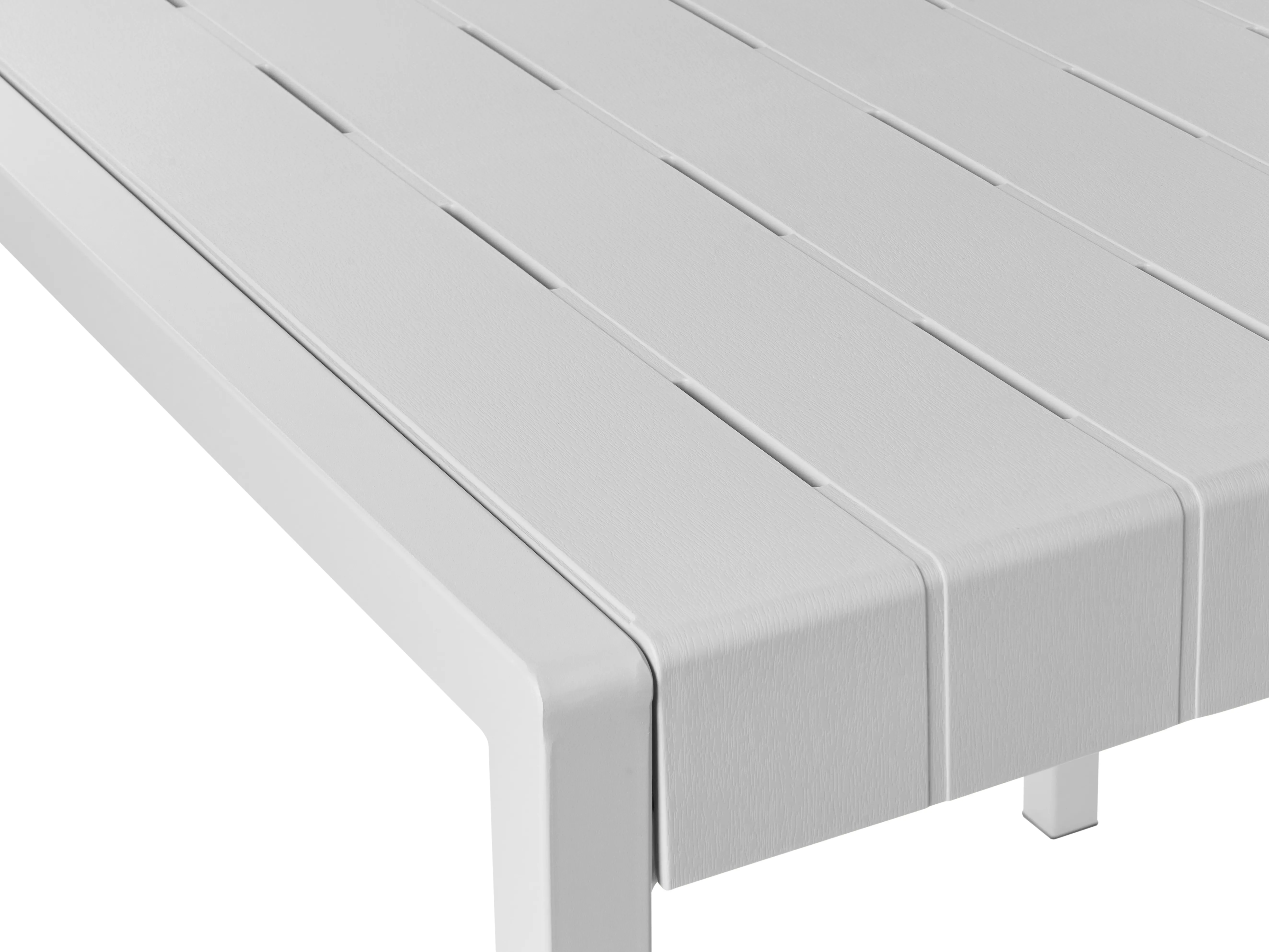 Tuin eettafel BARTICA 81 cm 84 cm Grijs