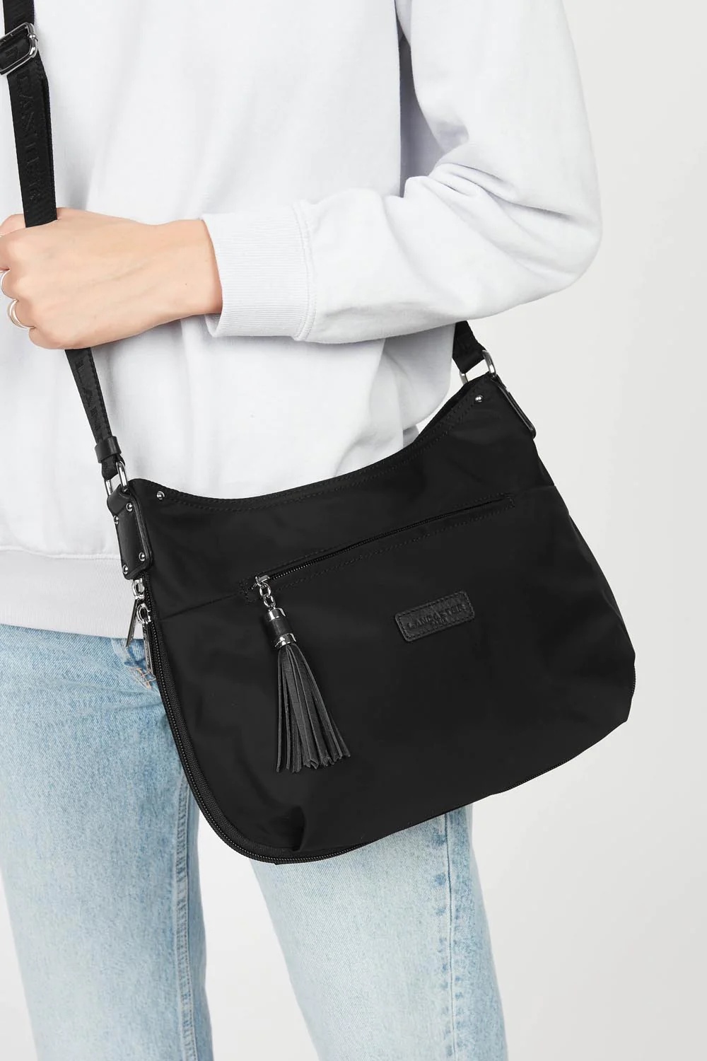 Basic Pompon-Sac besace