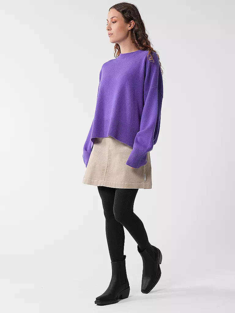 DAVIDA Kaschmirpullover lila