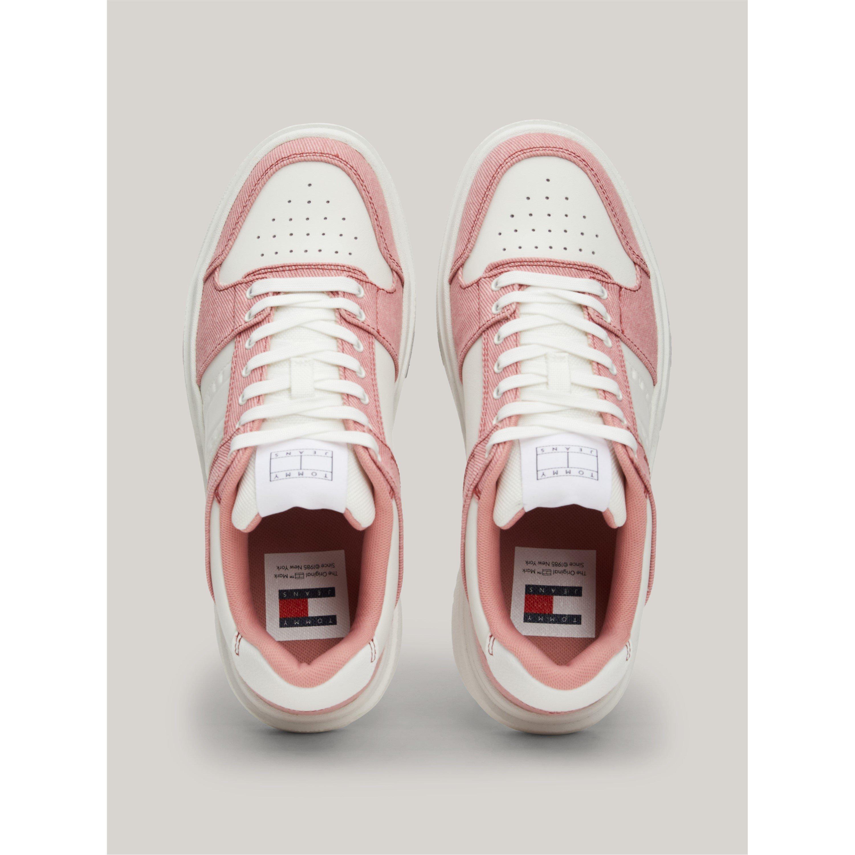 Tommy Jeans Leather Skate Trainers