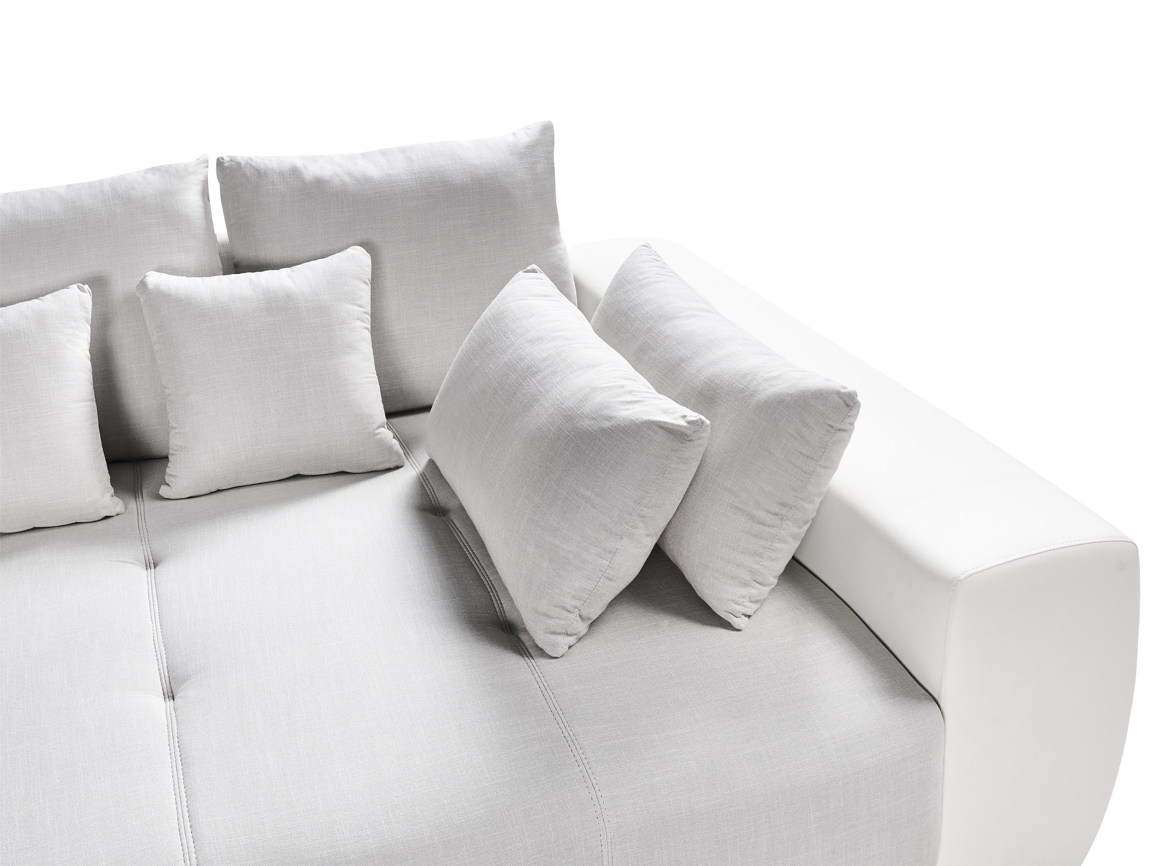 Bank 4-zits TORPO Stof Lichtbeige