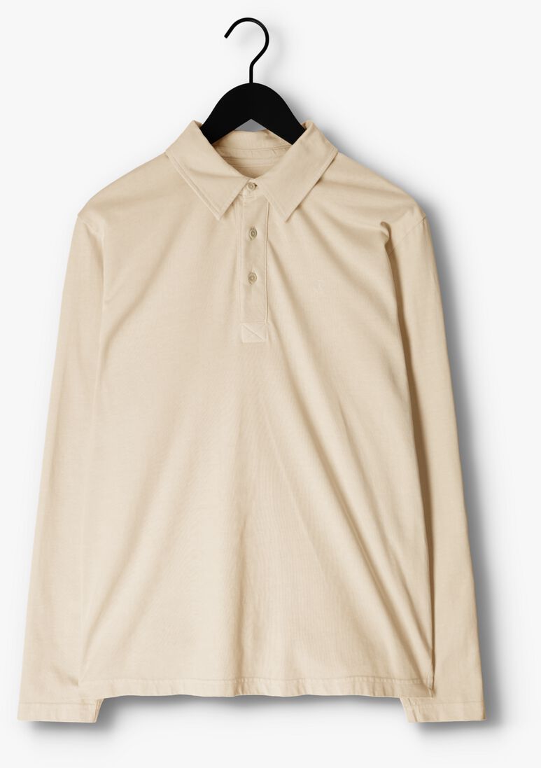 BUTCHER OF BLUE beige butcher of blue polo johns rugby polo