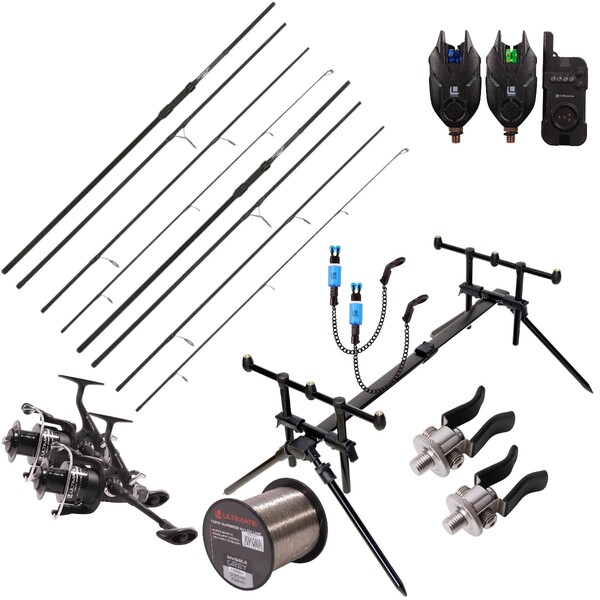 Ensemble carpe de voyage NGT Profiler Travel Carp Set
