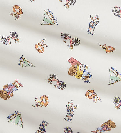 Polo Ralph Lauren Sommerstrampler - Weiß m. Sommerdruck