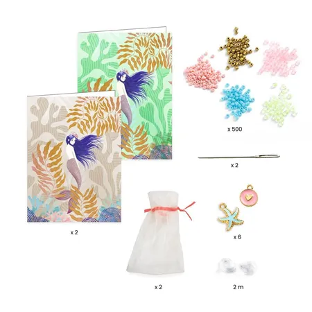 Djeco Schmuck basteln: Muscheln