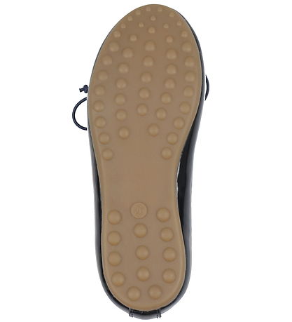 Bisgaard Ballerina Hausschuhe - Lucy - Navy Patent