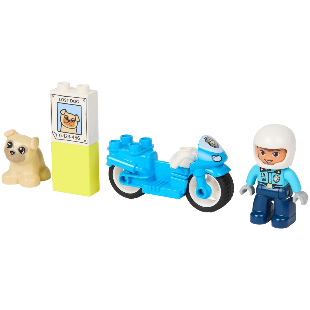 LEGO DUPLO La moto de police
