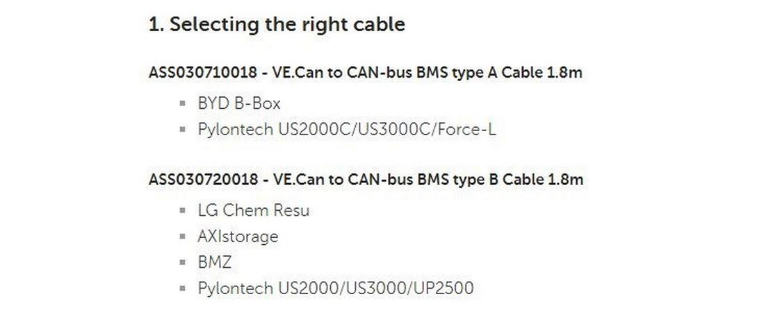 Anschlusskabel VE.Can to CAN-bus BMS, type A, 5 mAnschlusskabel Type A CAN-Bus an VE.Can