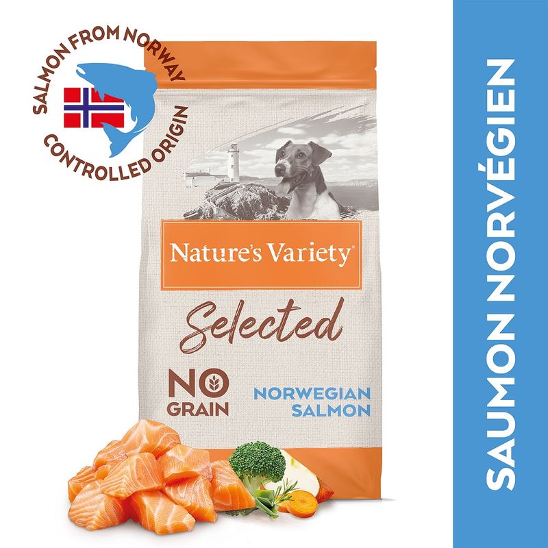 Nature's Variety Selected Mini Adult saumon de Norvège