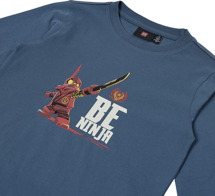 LEGO kidswear-LEGO børnetøj LWARIS 703 - PYJAMAS Middle blue