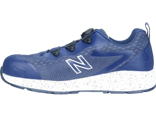 New Balance sik. sko str. 42 - Logic Navy Boa-luk, Acteva mellemsål, ESD godkendt