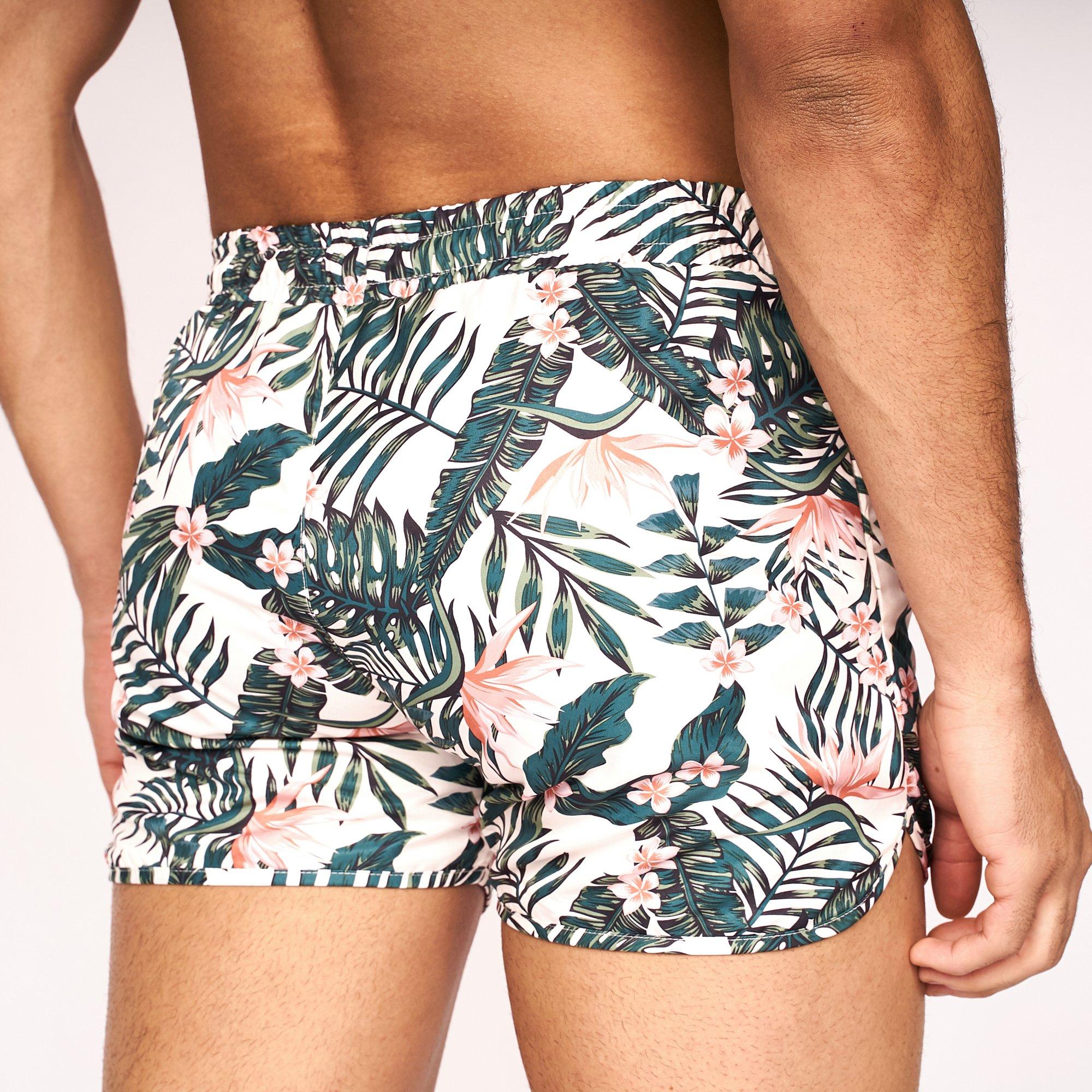 Crosshatch Rainforest Swim Shorts