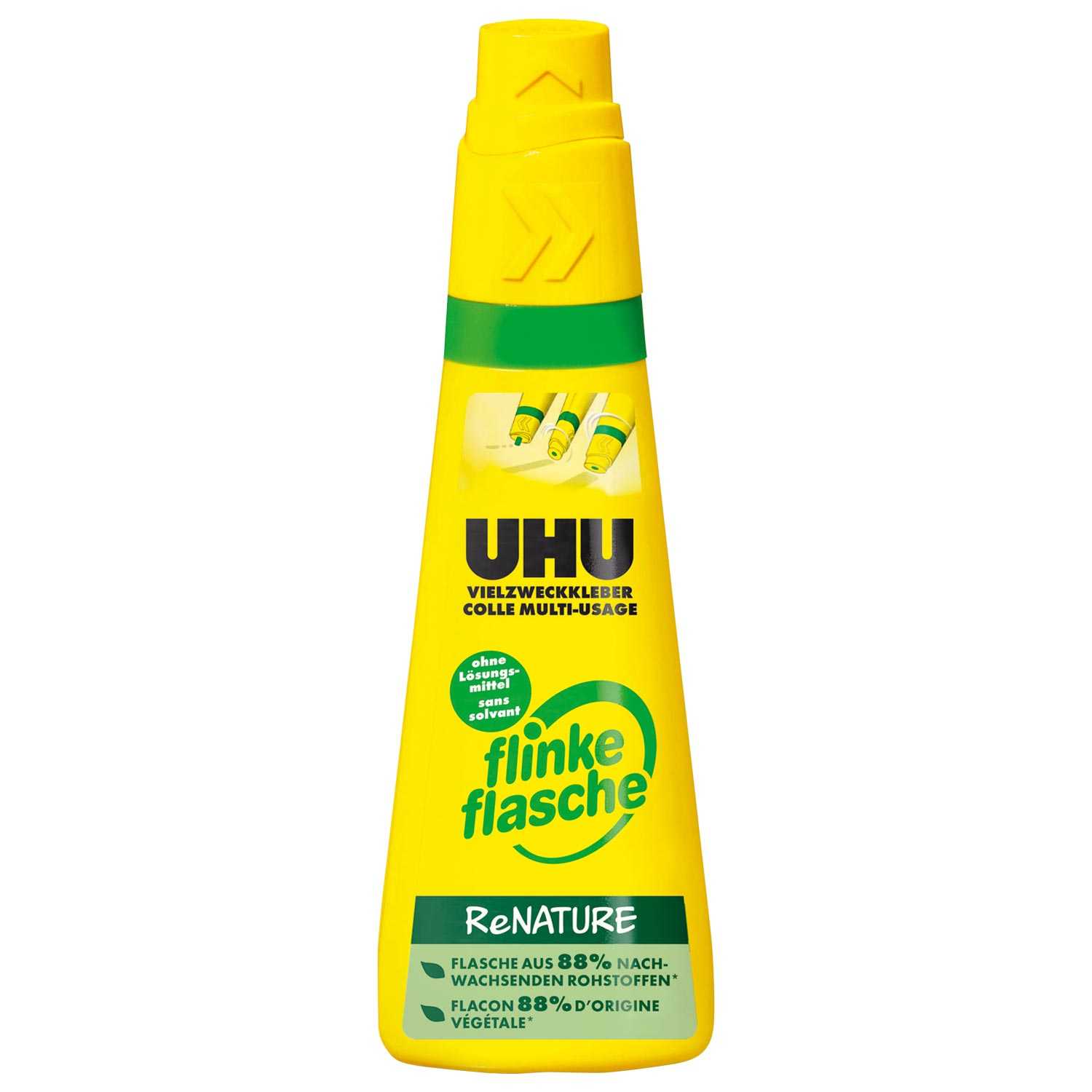 UHU Vielzweckkleber Flinke Flasche ReNature 100g
