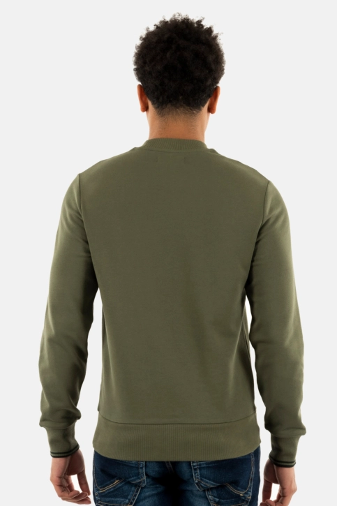 Sweat fred perry m7535 w49 laurel wreath green / nig