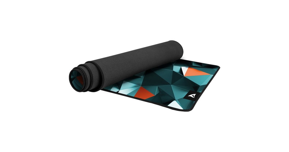 SharkoonSKILLER SGP30 XXL - D1 gaming muismat  (Grijsgroen/rood)