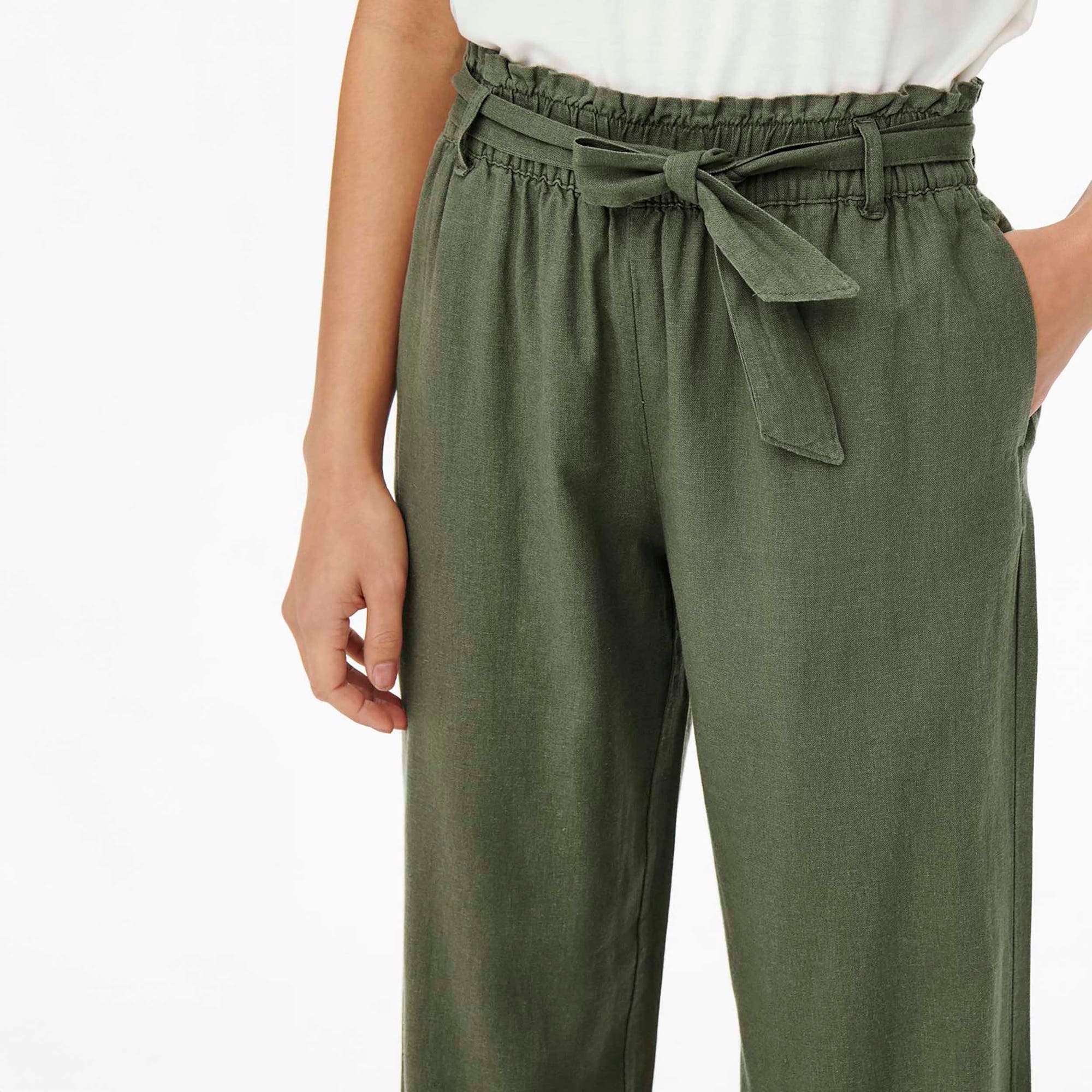 Pantalon Femme kaki