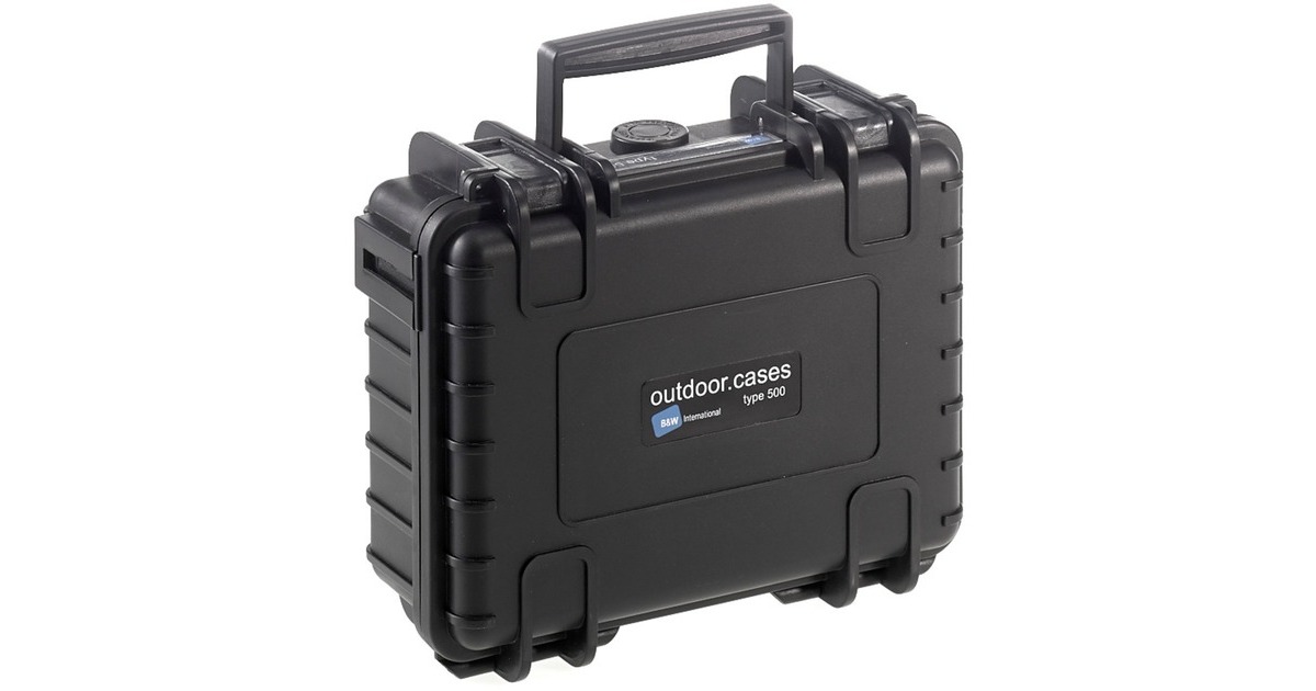 B&Woutdoor.case type 500 koffer  (Zwart)