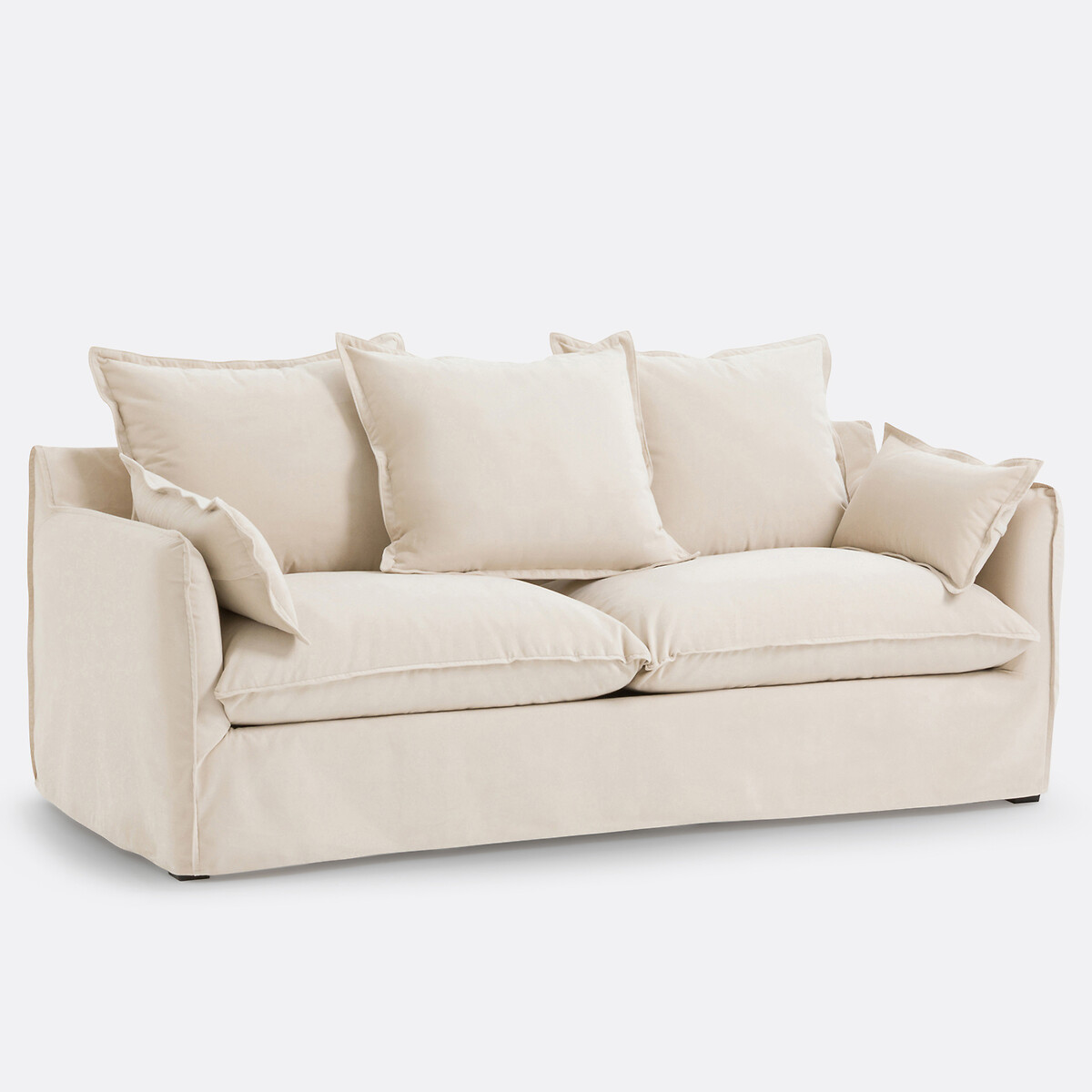LA REDOUTE INTERIEURS<br>Banco em fluweel, Odna
