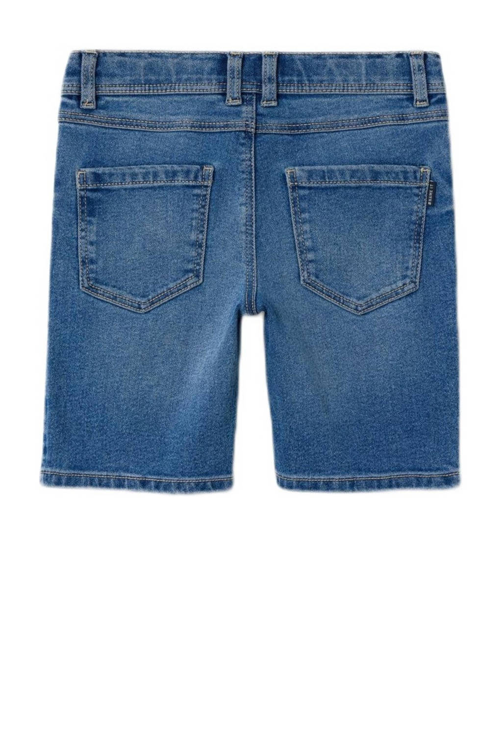 NAME IT regular fit denim short NKMRYAN dark blue denim